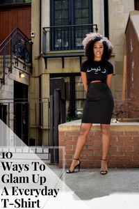 10 Ways To Glam Up A Everyday T-Shirt